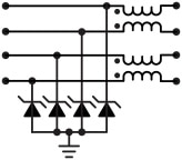 Low Capacitance ESD + Common Mode Filter Diagram