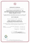 ISO/TS 16949:2009 Certificate for Leshan, China