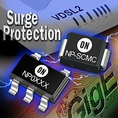 NP-MC series - a new family of ultra-low capacitance Thyristor Surge Protection Devices (TSPDs) that provide protection to sensitive electronic equipment from transient overvoltage conditions.