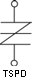 TSPD- Thyristor Surge Protection Device schematic