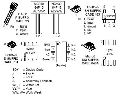 mc33064: 电压监控器,欠电压感应电路