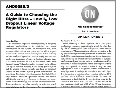 Choosing the Right Linear Voltage Regulator Overview Tutotrial Thumbnail