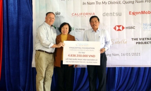 VinaCapital Foundation donation connected to Typhoon Molave efforts in Vietnam